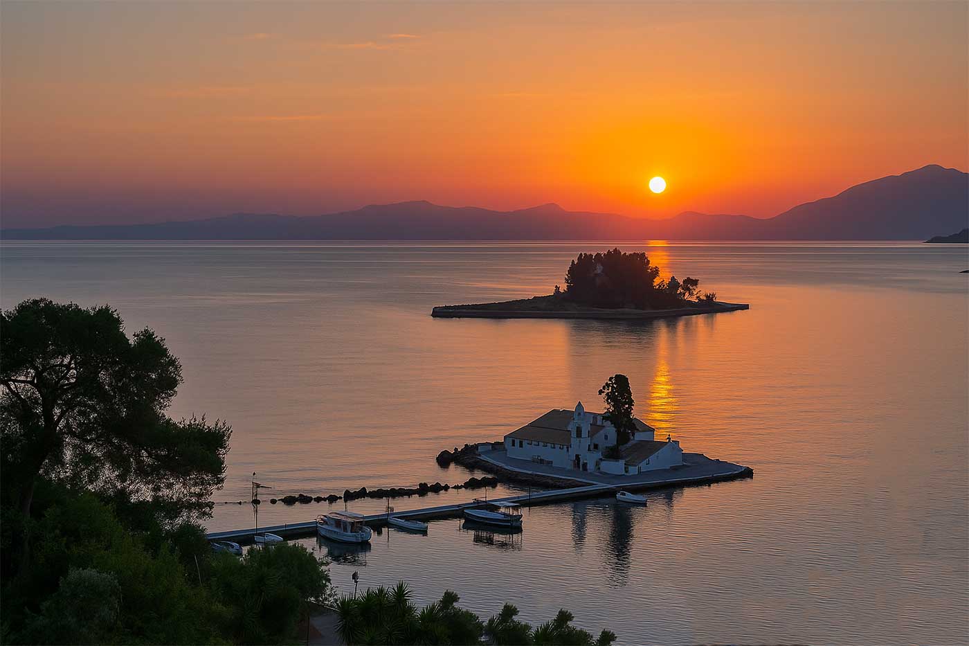 Corfu at Dawn, Sunrise Spots & Early Morning Rituals