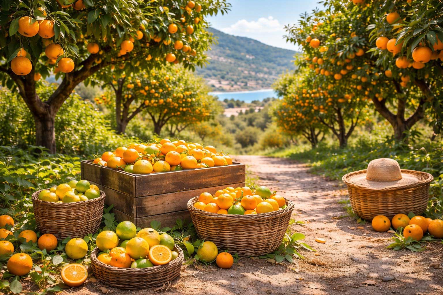 Corfu’s Citrus Harvest Season