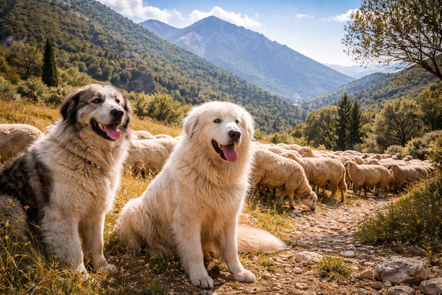 Corfu’s Shepherd Dogs – Working Animals of the Mountains
