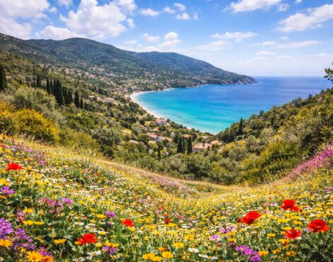 Spring Wildflower Explosion in Corfu