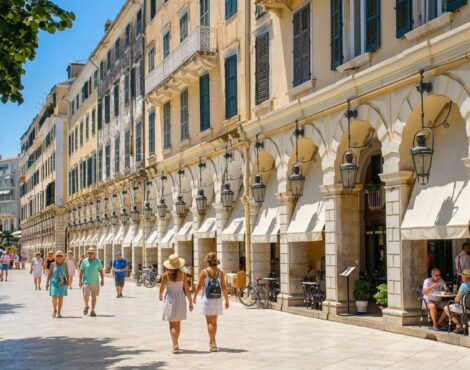 The Liston Promenade: Corfu Town’s Most Elegant Gathering Place
