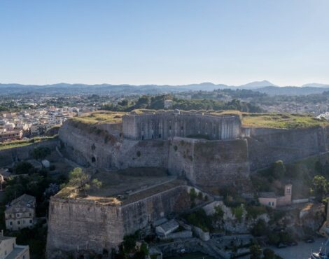 The New Fortress of Corfu, A Venetian Military Marvel Above the Town