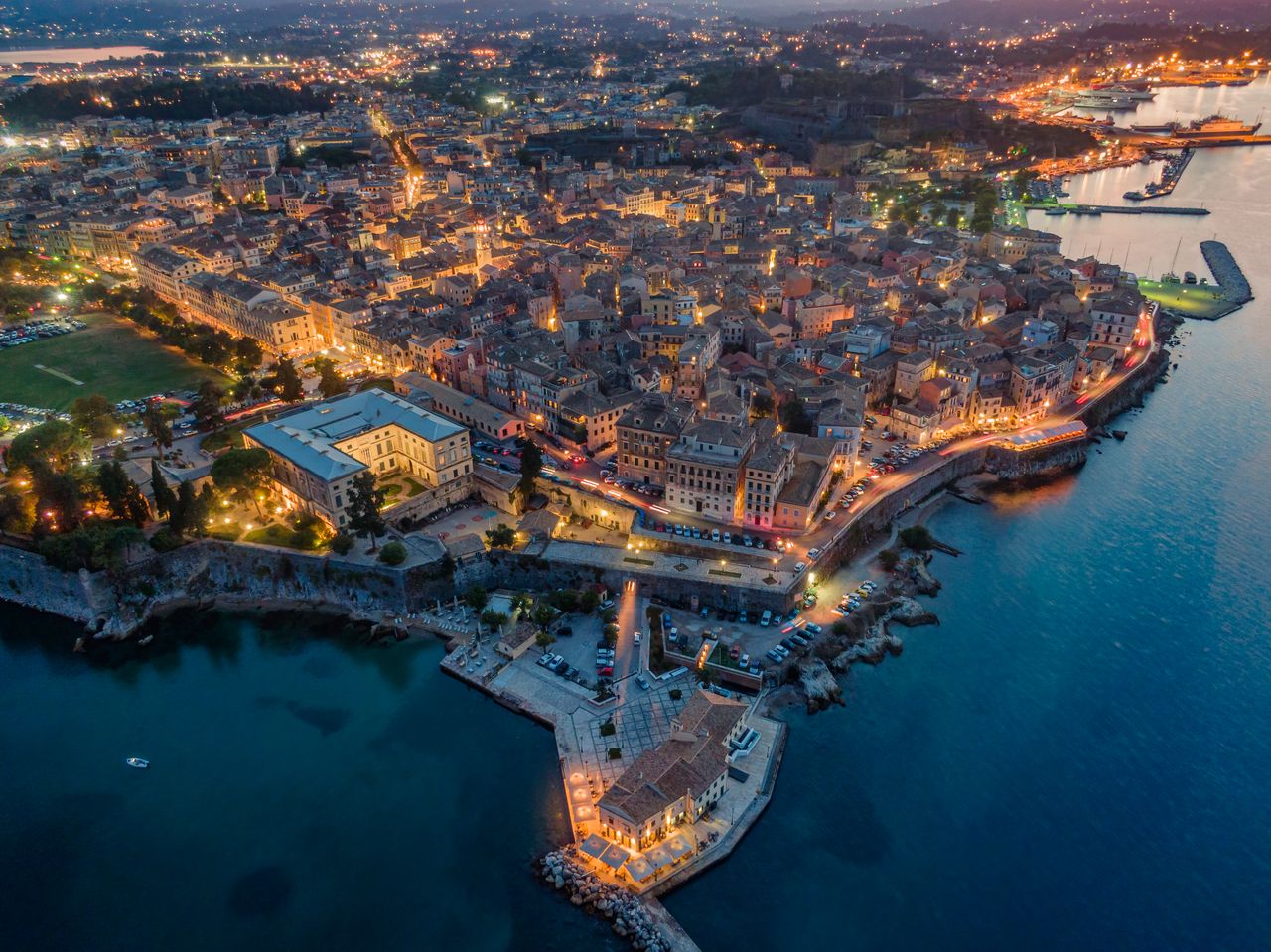 Corfu Town After Dark: Summer Nightlife and Evening Culture