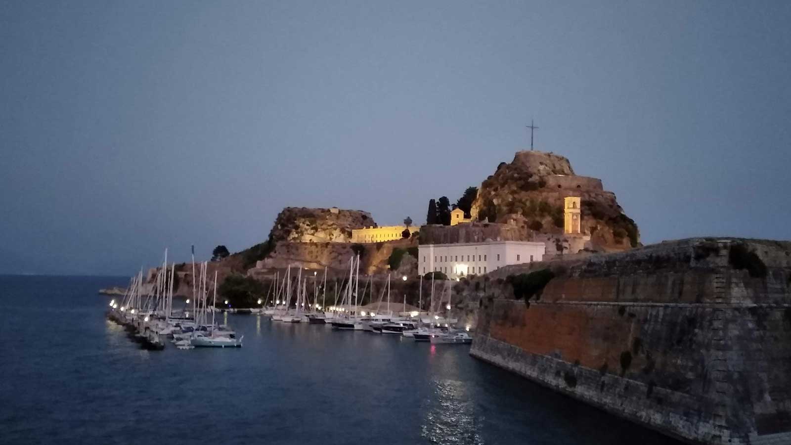 Late Night Corfu Town, The Old Town in the Small Hours of August