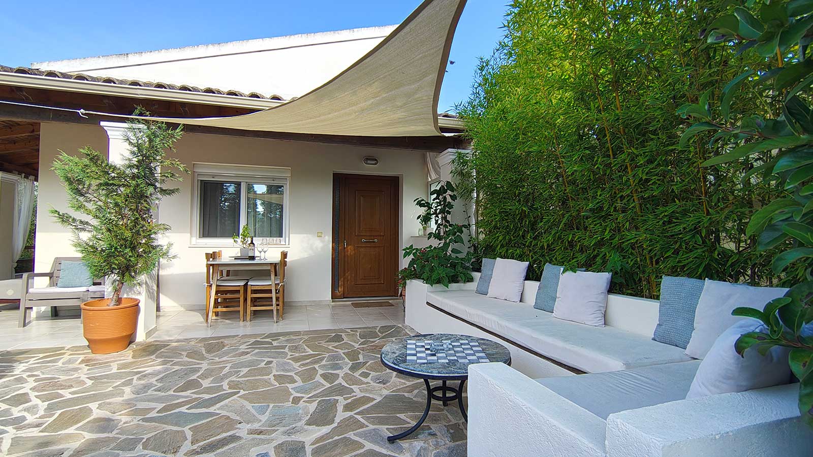 Villa Kapella in August, The Height of the Ionian Summer Experience