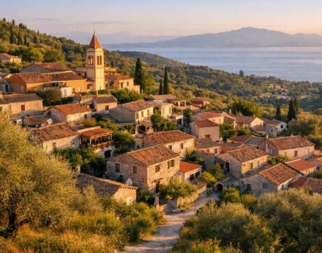 The Village of Ano Korakiana: History, Architecture and Venetian Legacy