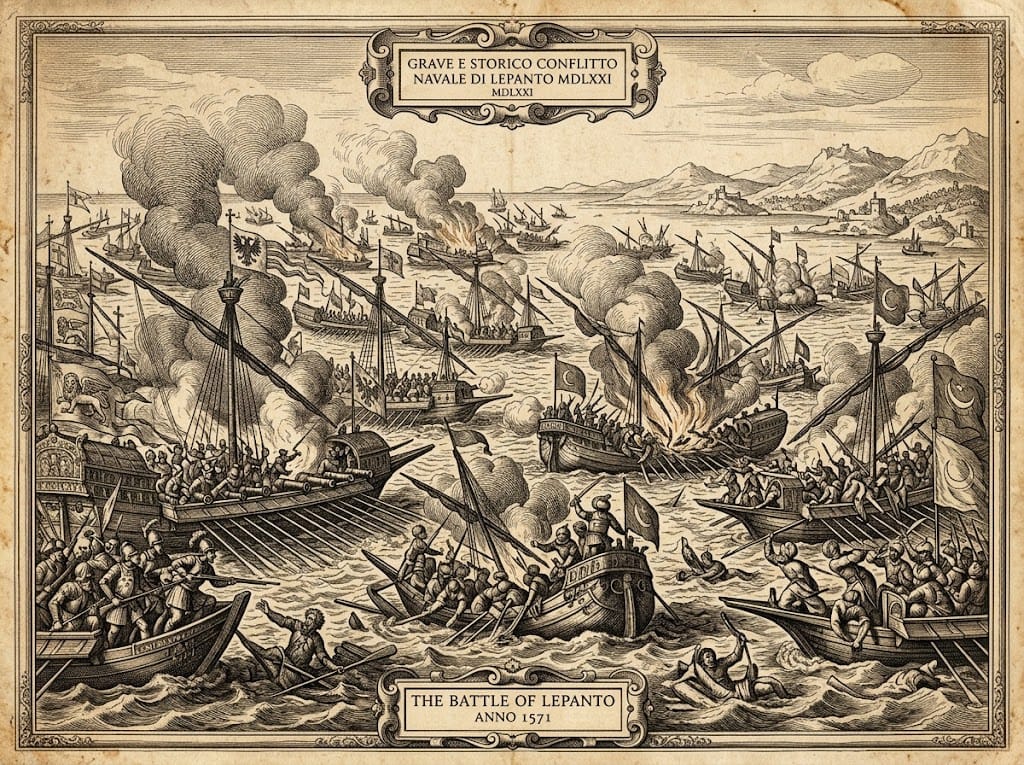 The Battle of Lepanto and Corfu’s Role in the Ionian Sea